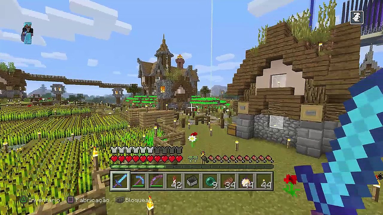 MINECRAFT Plantando e Conversando com os Inscritos 057
