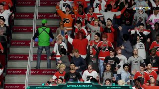NHL 17 Gameplay Flyers vs Penguins