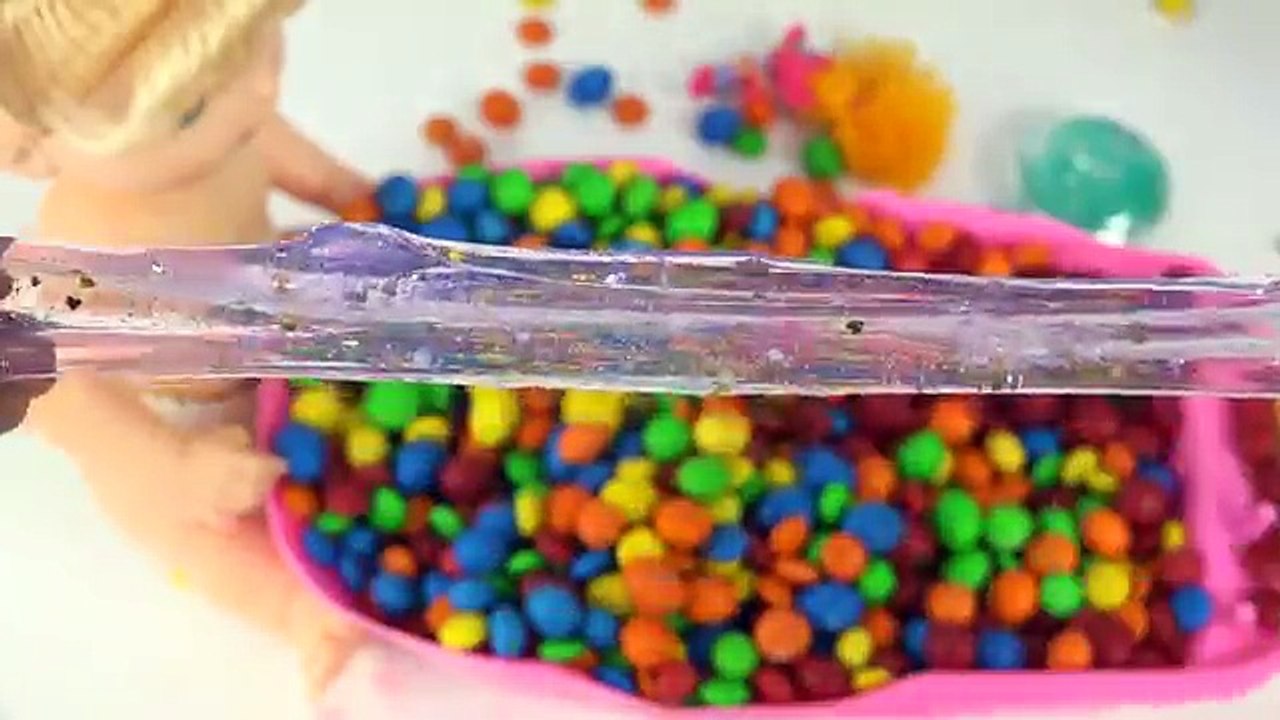 Bebé baño dulces colores muñeca familia dedo Niños Aprender vivero rimas canción tiempo con Metro