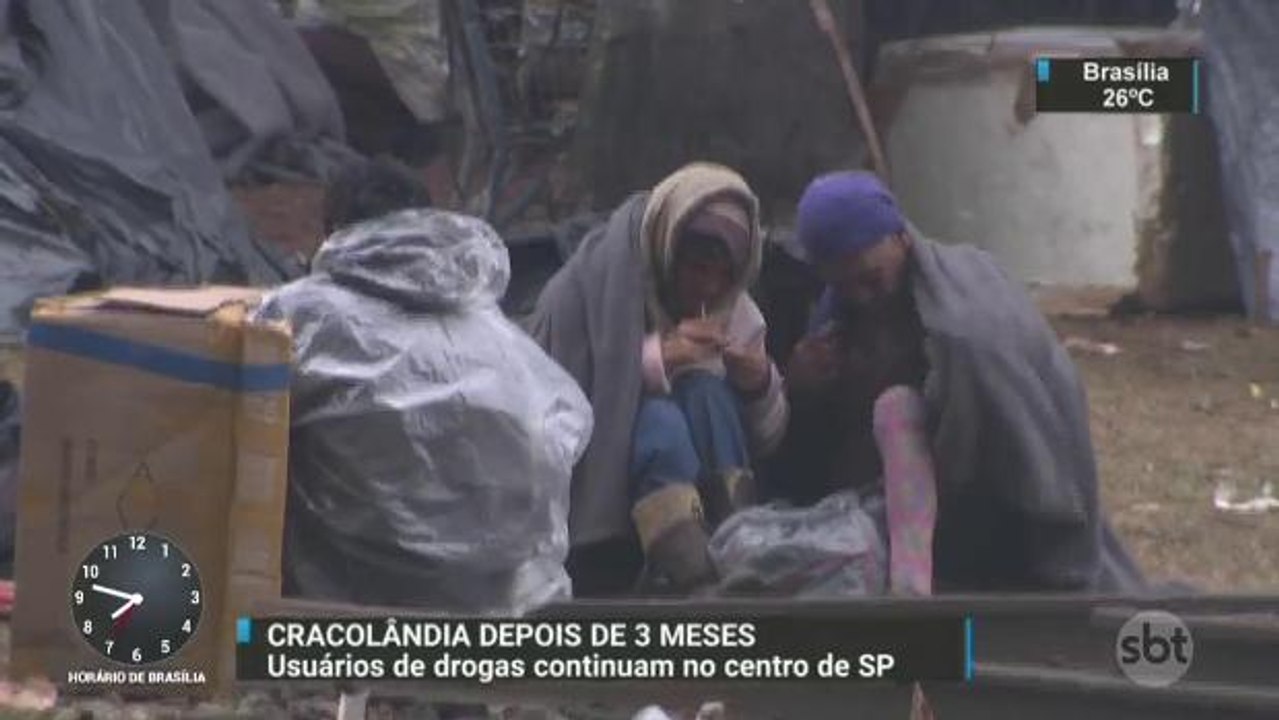 Cracolândia depois de 3 meses: Mais de 440 pessoas detidas nesse período