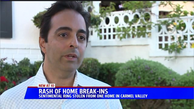 Thieves Steal Cherished Piece of Jewelry Given to Homeowner by Dying Father