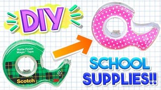 DIY School Supplies for Back to School 2017! By Alisha Marie