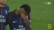 Emotional Neymar in tears during minute's silence for Barcelona attack