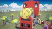 The Car Patrol: fire truck and police car and The Train in Car City | Trucks cartoon for c