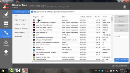 Como descargar, instalar y utilizar Ccleaner.