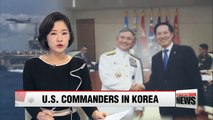 Top U.S. military commanders in Korea to observe joint exercise