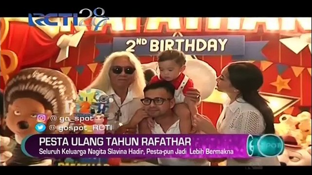 Meriahnya Pesta Ulang Tahun Rafathar