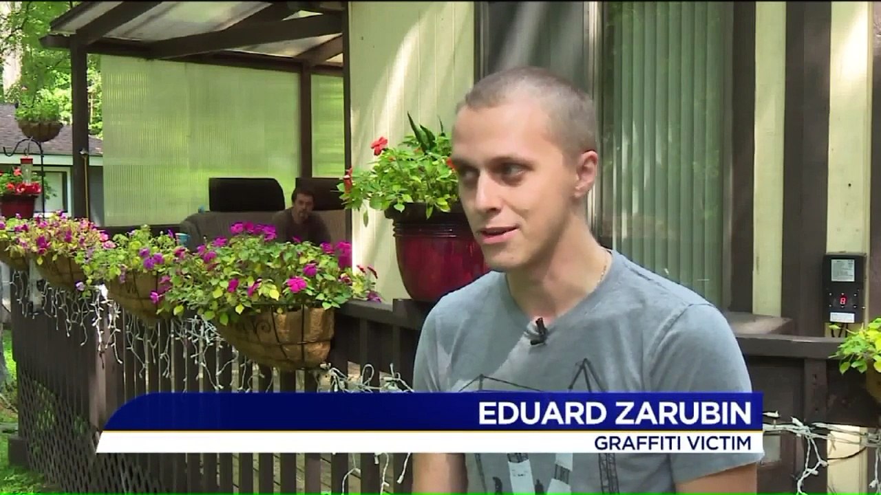 Jewish Family`s Home Vandalized With Swastikas, Racist Graffiti For Second Time