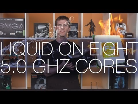 AMD FX-9590 Liquid Cooling System Bundle Unboxing and Overview