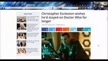 DOCTOR WHO NEWS Christopher Eccleston wishes hed stayed on