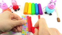 Peppa Pig Learn Colors Play Doh Animal Dolphin Ice Cream Popsicle! Finger Family Nursery R