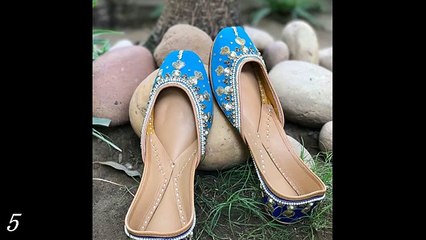 Traditional Punjabi Jutti   Women Khussa Shoes   PART 4