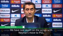 We need more depth on the wing - Valverde
