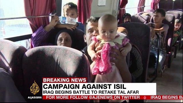Thousands flee as Iraqi forces attack ISIL-held Tal Afar