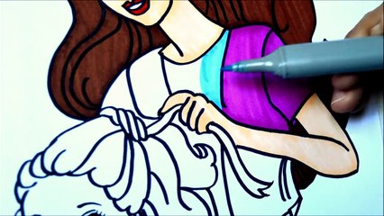 NEW How to Draw and Paint BARBIE and CHELSEA Coloring Books l Drawing Coloring for Kids and Babies-6rBBhPHjKi4