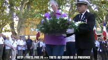 Fete de la Libération de Trets avec défilé militaire : 20aout 2017