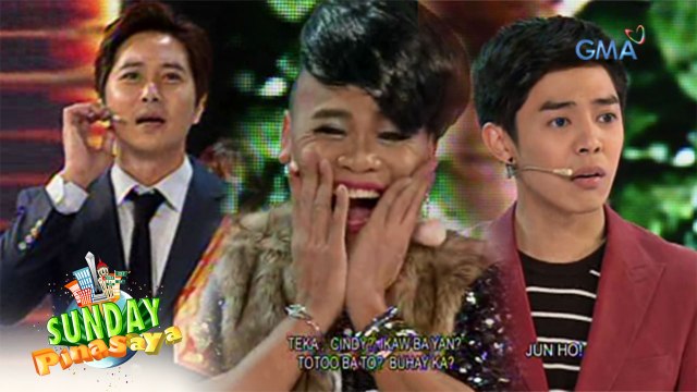 Sunday PinaSaya: Si Tekla, hinalikan ni David Kim?