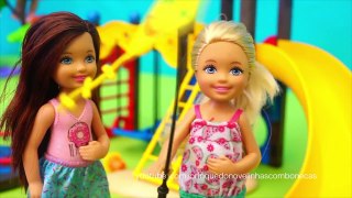 Chelsea Quebra o Braço no Parque - Playmobil Brinquedos e Barbie Medica -Brinquedonovelinhas-zjWHL4yNxW8