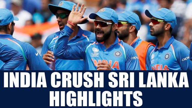 India vs Sri Lanka 1st ODI : India thrash Sri Lanka by 9 wickets | Oneindia News