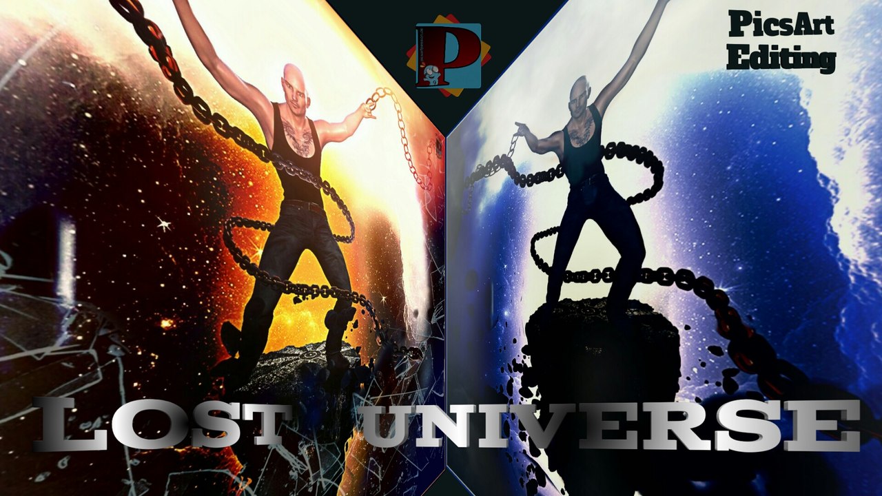 PicsArt Editing ‘Lost Universe’ - Speed Art - @XxBA666xX