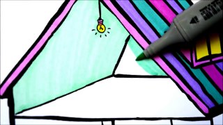 How to Draw and Color Beautiful Rainbow Bows for Girls and Babies l Coloring Pages Learning Colors-yCeeYLYvwmA