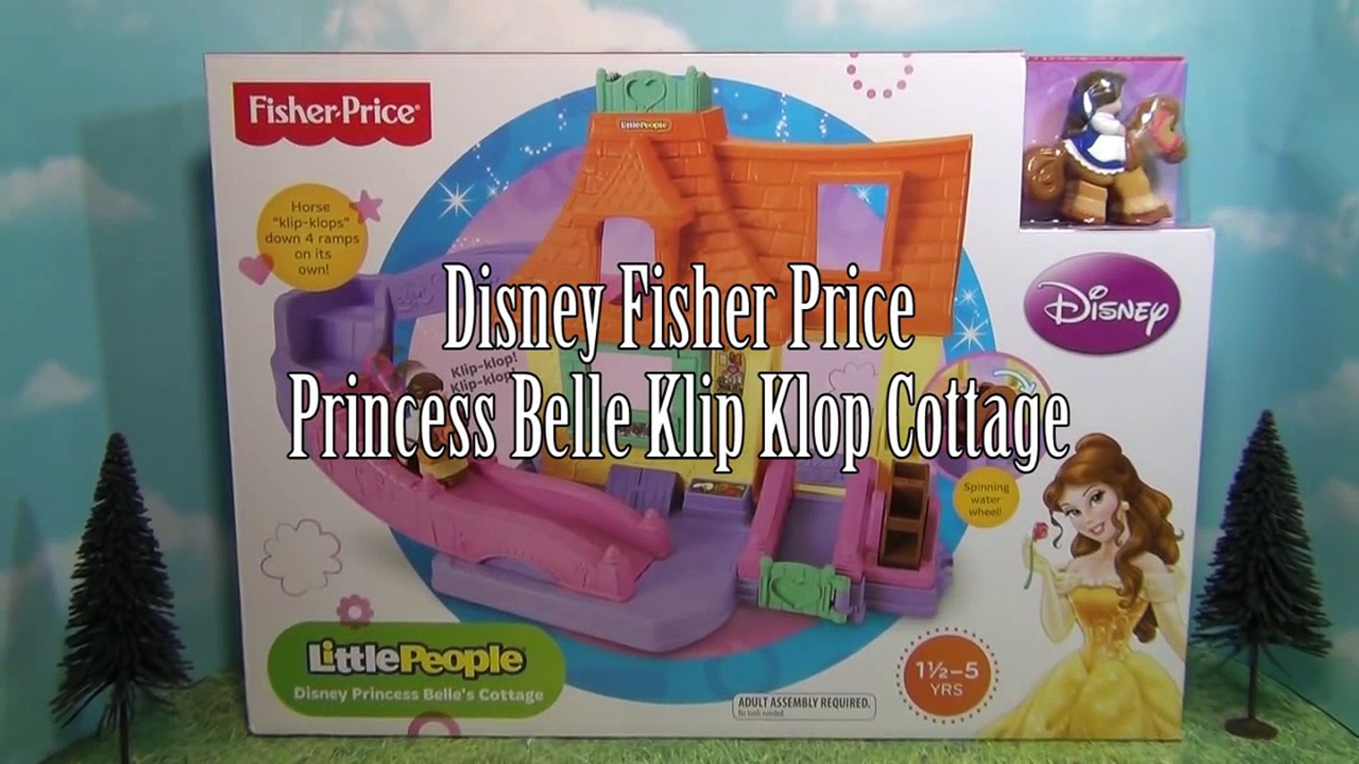 little people disney princess klip klop