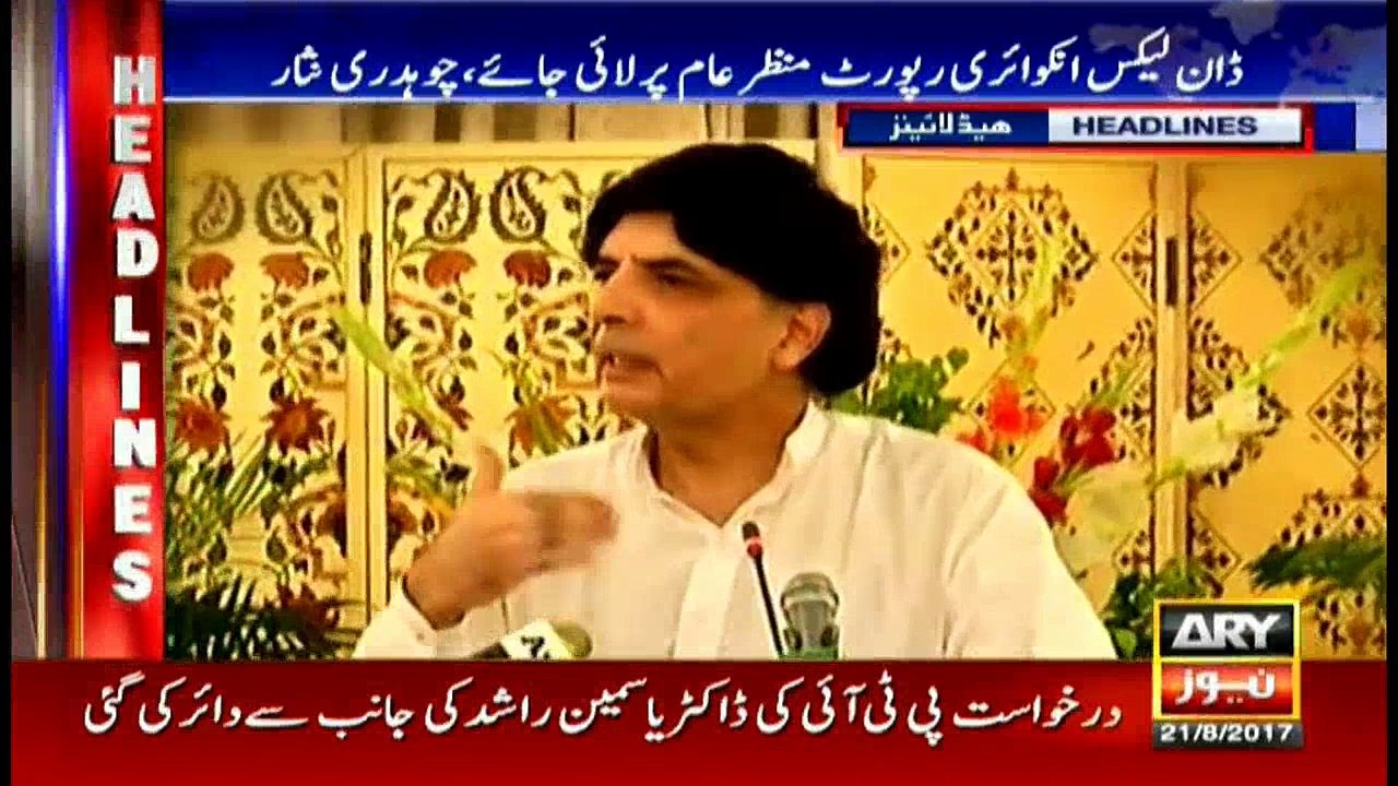 Headlines 0900 21st August 2017