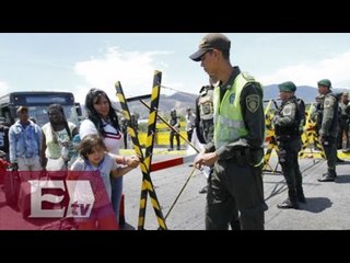 Tải video: Conflicto de Colombia y Venezuela causa pérdidas en ambos lados de la frontera/Titulares de la Noche