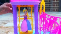 NEW Disney Princess Water Palace Playset Ariel Cinderella Belle Rapunzel Petal Float PLAY-