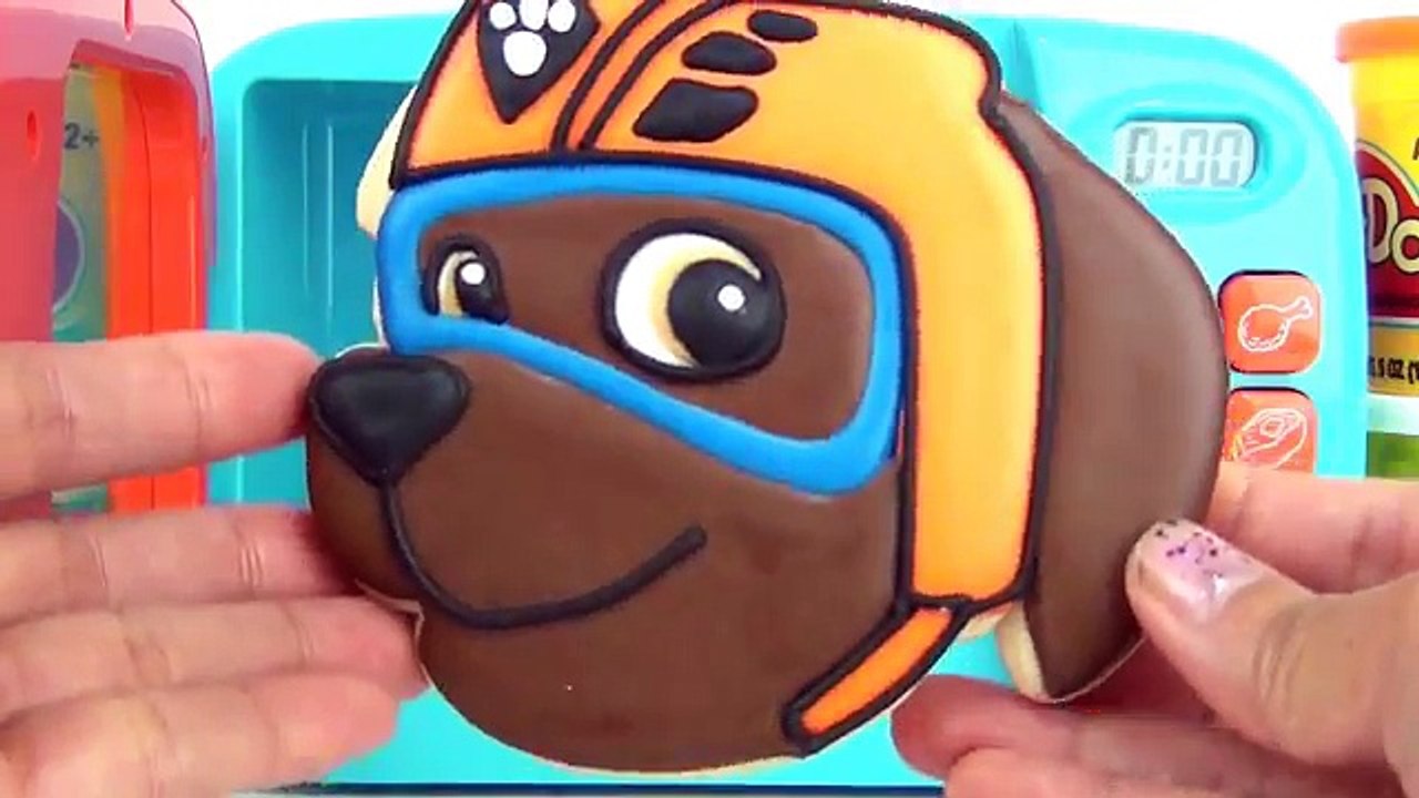 PJ MASKS COOKIES With Magical Playdoh Just Like Home Microwave