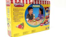 Play Doh Pizzeria Playdough Playset DIY How to Make Pizza with Playdough Hasbro Toys Video