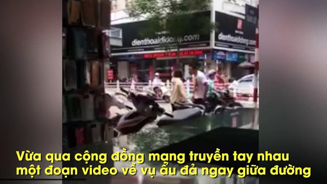 Nam thanh niên đánh bạn gái xỉu giữa đường vì không tìm được quán ăn