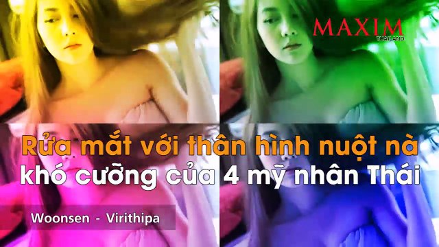 Rửa mắt với thân hình nuột nà khó cưỡng của 4 mỹ nhân Thái