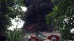 cháy lớn tại xưởng tái chế Hà Nôi