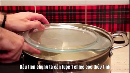Làm trứng luộc siêu dài
