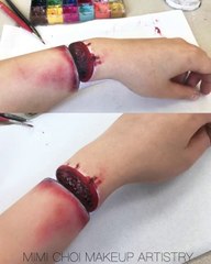 Há hốc mồm trước cô "phù thủy" make up gương mặt siêu thực (2)