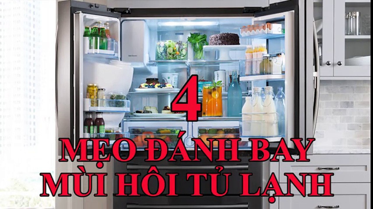 Với 4 mẹo này, đánh bay mùi hôi tủ lạnh là chuyện nhỏ