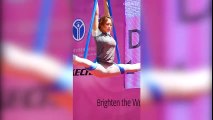 Cô gái nóng bỏng Hàn Quốc tập Yoga bay “đốt mắt” người xem