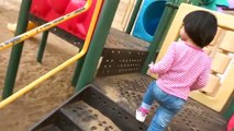 Patio de recreo para Niños compilación vídeo de los niños jugar zona en el parque con paseo en coches
