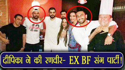 Télécharger la video: Deepika Padukone PARTIES with Ranveer Singh and Ex BF Yuvraj Singh | FilmiBeat