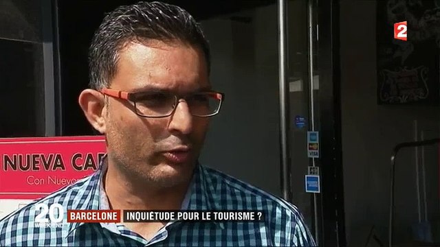 Barcelone : Les restaurateurs inquiets après la fuite des touristes - Regardez