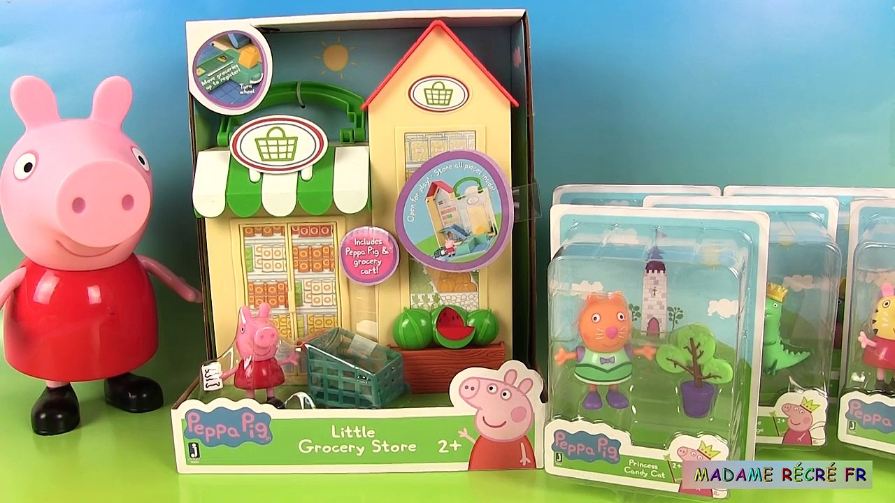 Peppa Pig Fait les Courses Epicerie Supermarché Jouets et Figurines