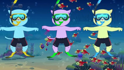 Three Little Kittens Went To The Theme Park Nursery Rhymes by Cutians | ChuChu TV Kids Son