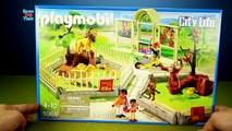 Animales construir edificio Ciudad grandes vida Informe conjunto juguete salvaje Parque zoológico Playmobil