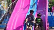 À juste la famille pour amusement amusement enfants la plus longue de plein air parc Manèges effrayant faire glisser le le le le la amusement