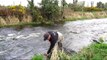 Nymphing and Drydropper with Táin flyfishing on the river Fane Ireland