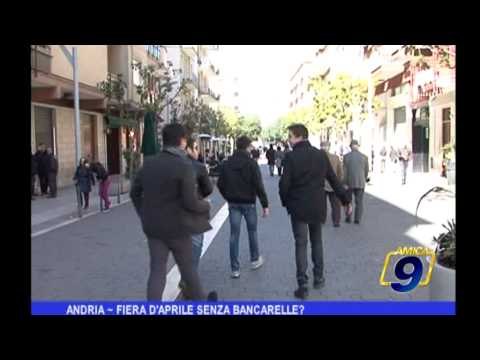 ANDRIA | Fiera d'aprile senza bancarelle
