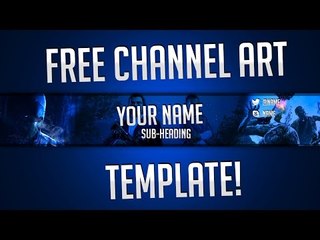 MAKE CHANNEL ART OR BANNER FOR FREE AND EASILY