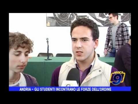 ANDRIA | Gli studenti incontrano le Forze dell'Ordine