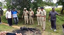 Burned dead body Found at Nalgonda district
